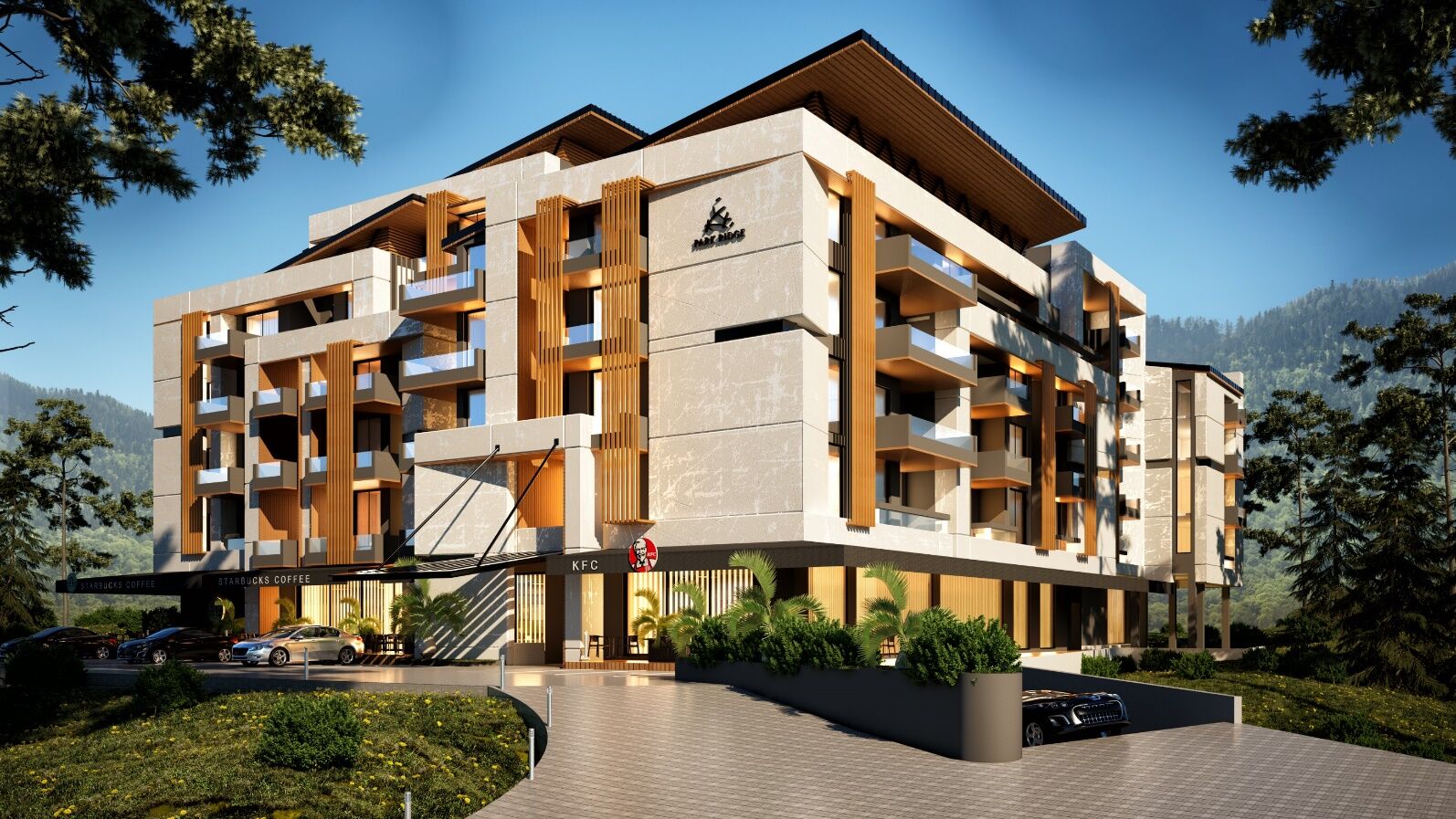 Apartment Building, Murree