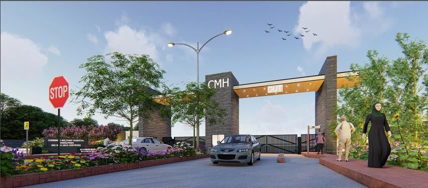 Entrance Gate, CMH, Rawalpindi